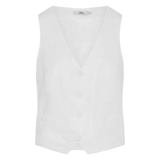 0039 Italy Weste “Gilet” Weiß