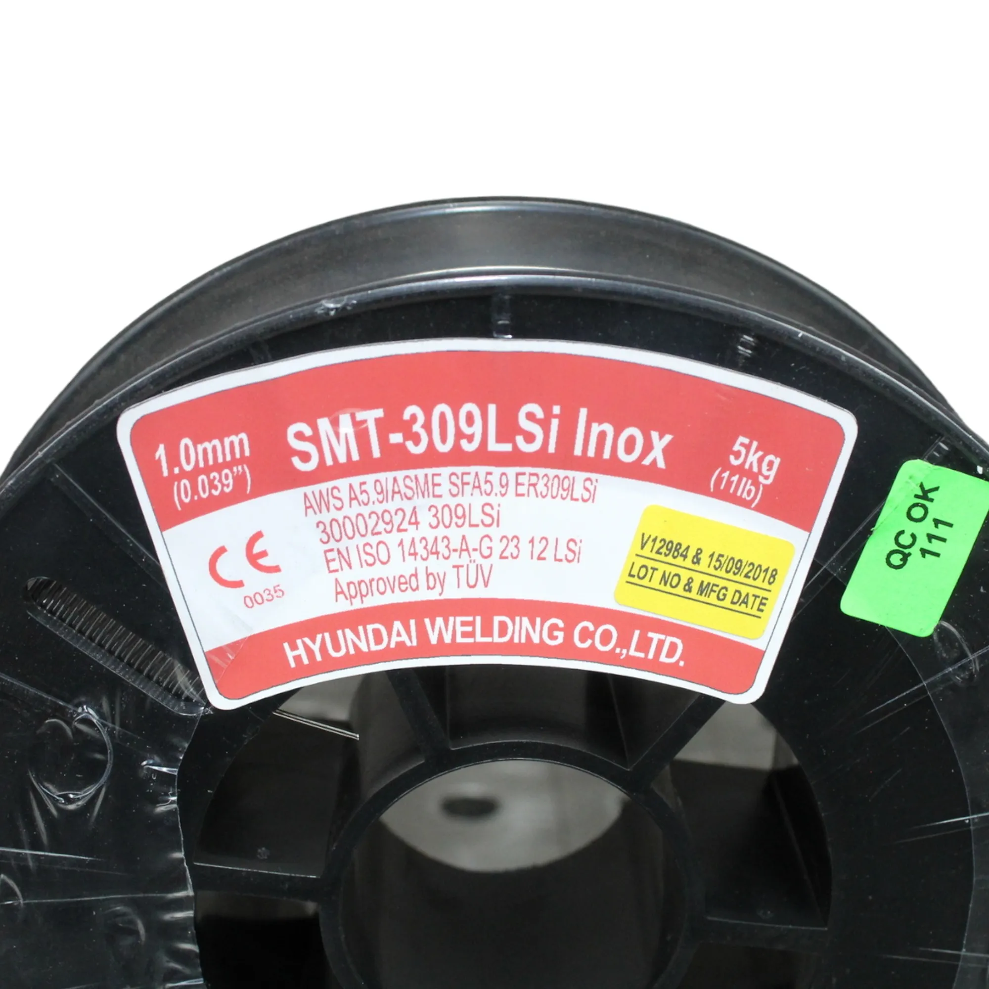 1,0 mm Schweißdraht Edelstahl 1.4332 (schwarz-weiß) 309 L Si Inox – Bild 5