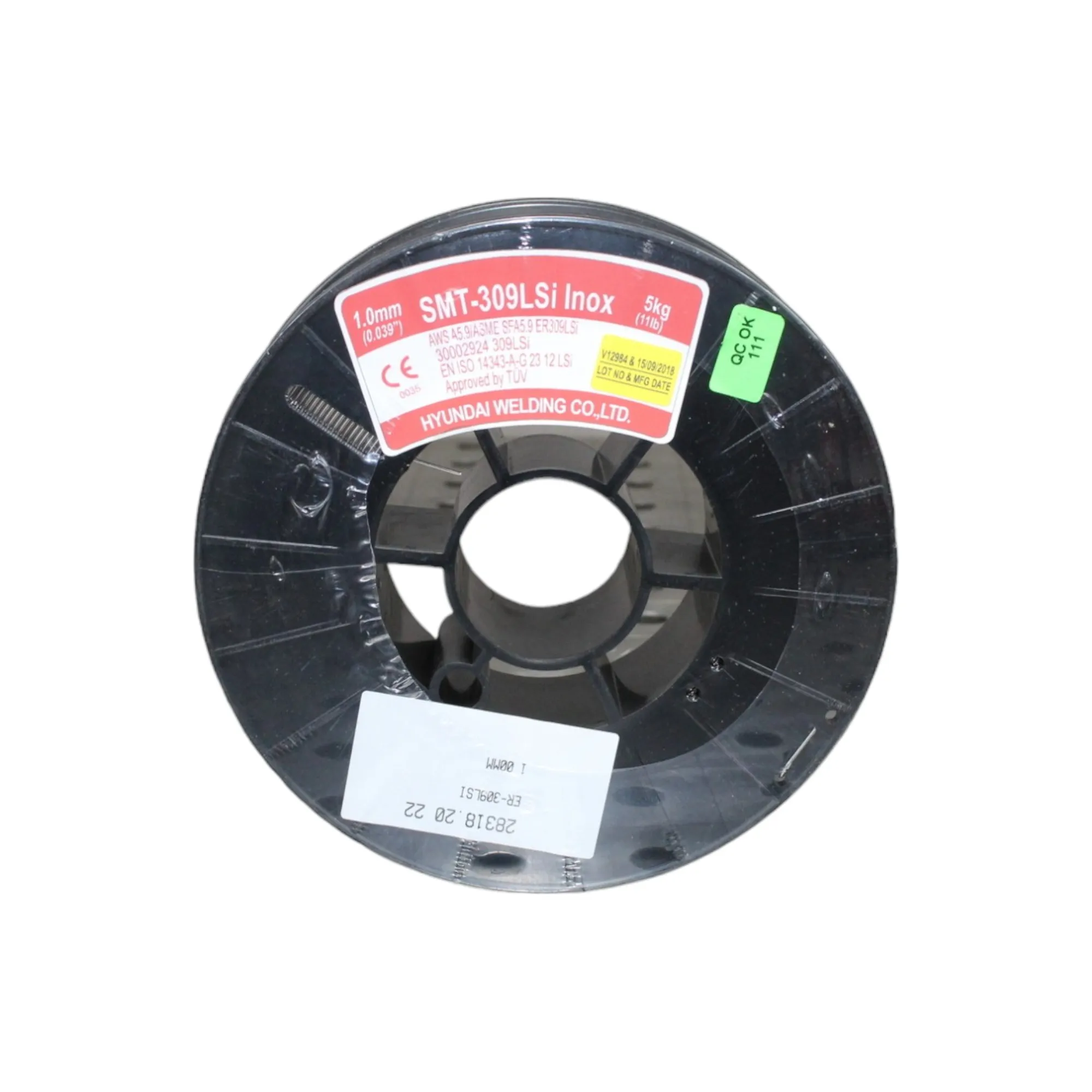 1,0 mm Schweißdraht Edelstahl 1.4332 (schwarz-weiß) 309 L Si Inox – Bild 2
