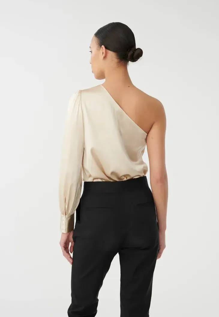Dea Kudibal Bluse Seide “Atticus” Pearl – Bild 4