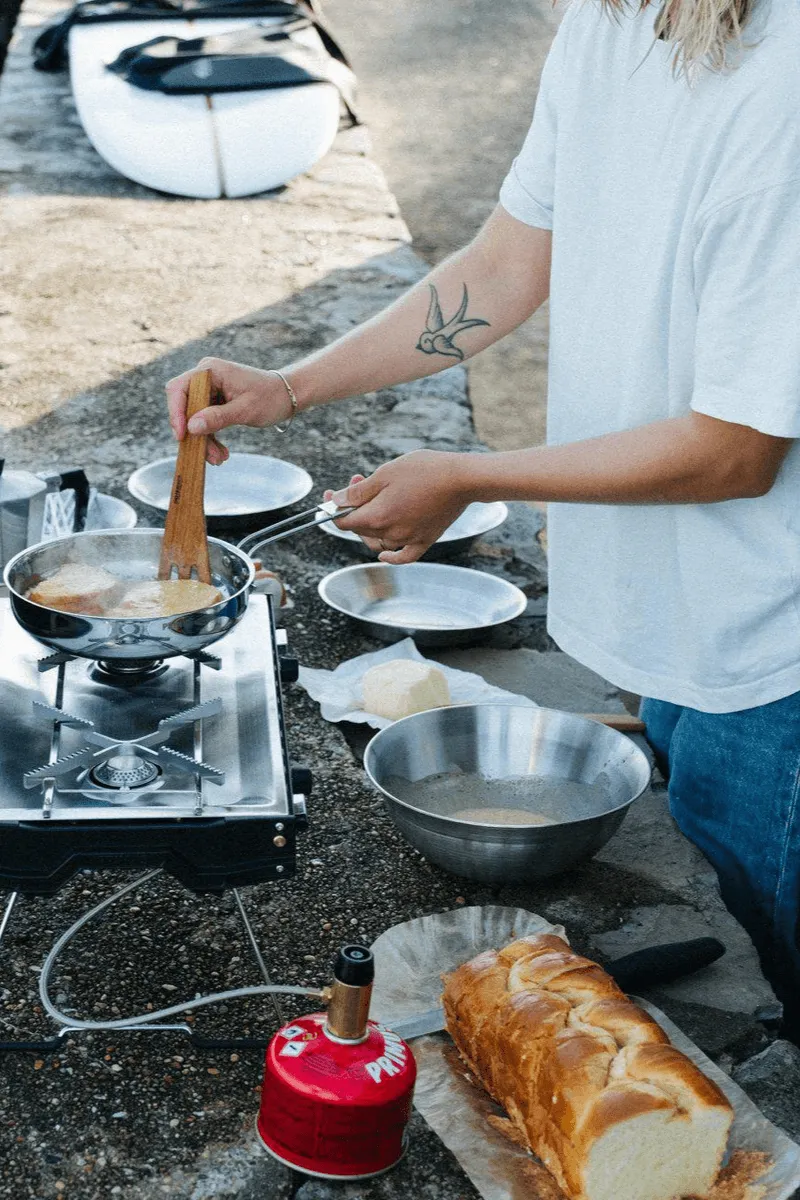 Campfire serving Kit Edelstahl