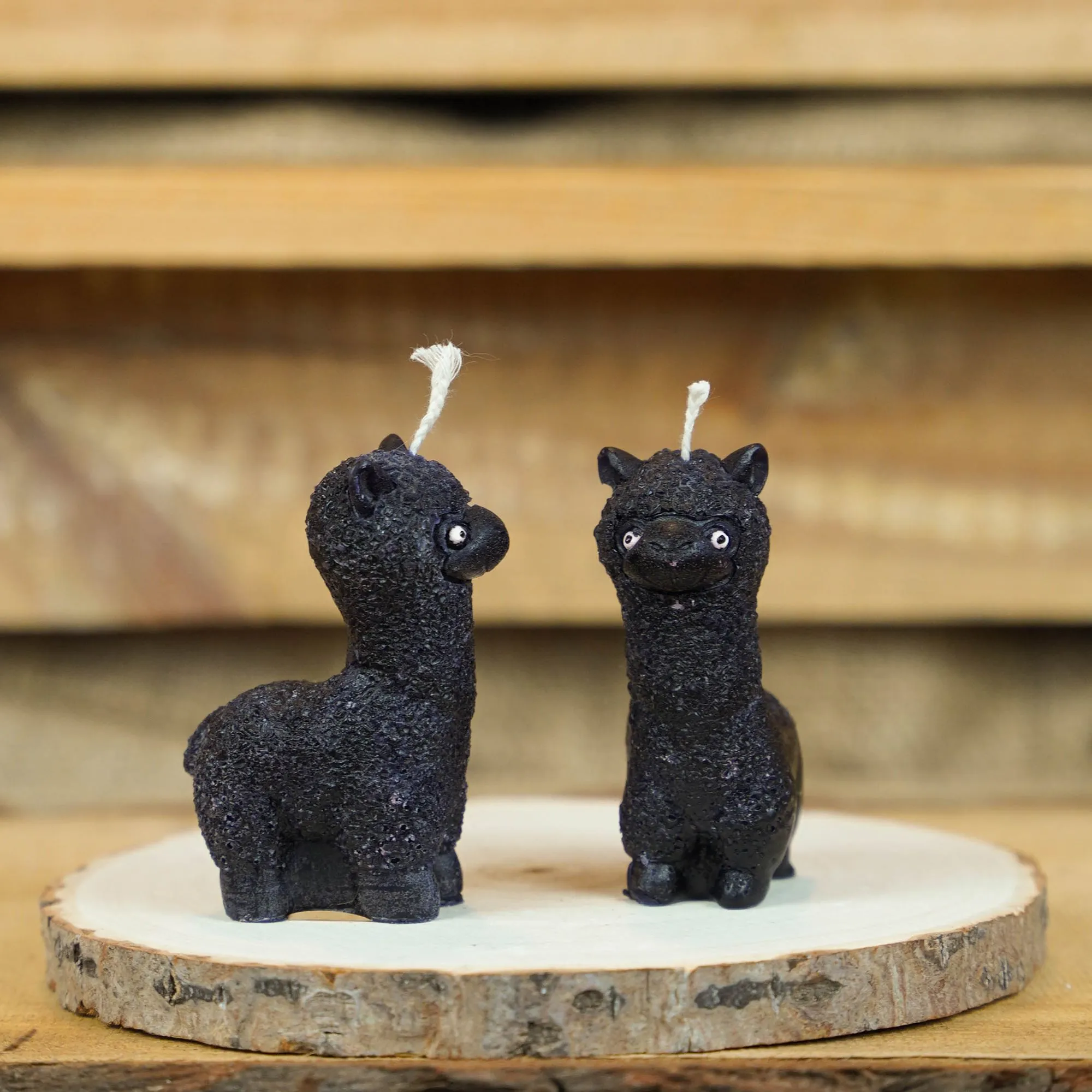 Alpaka Kerze | Kerze Mit Niedlichem Tierdesign | Made In Germany | Handgemacht | Geschenk