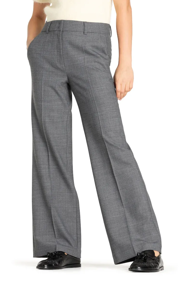 Cambio Hose “Amelie” Wide Leg Classic Grau – Bild 4