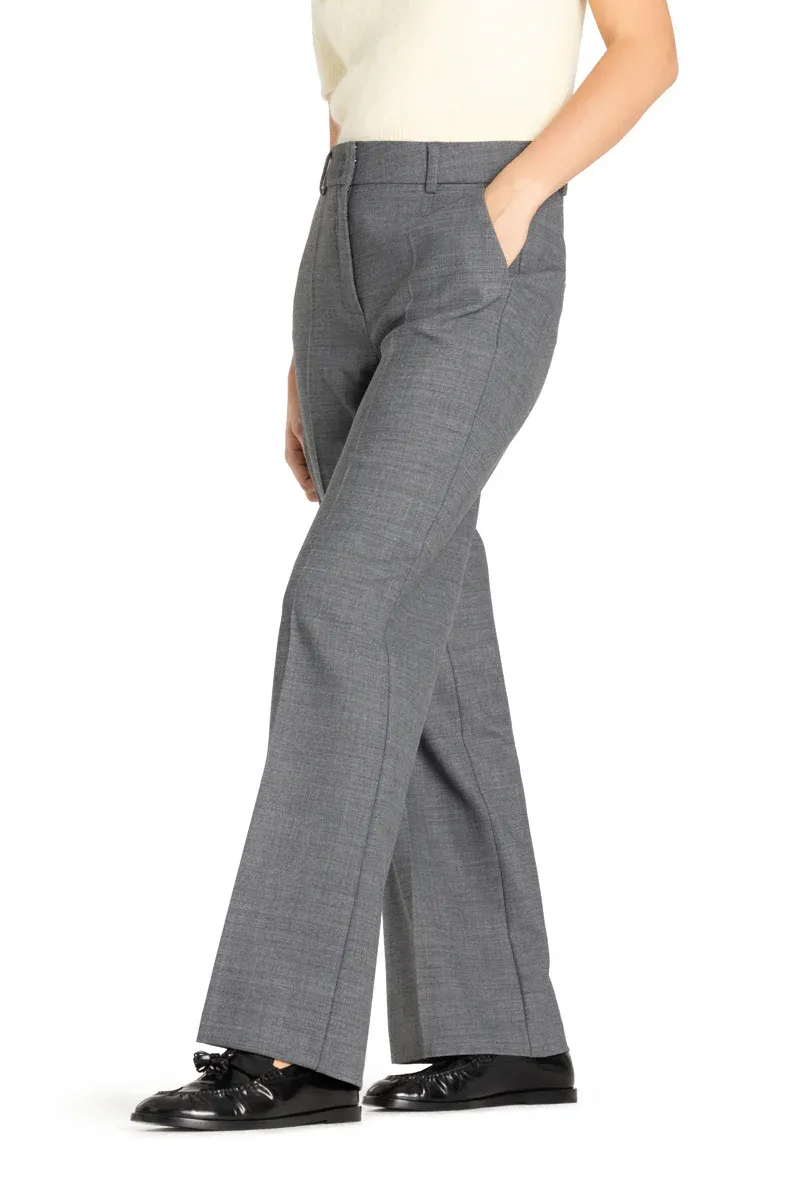 Cambio Hose “Amelie” Wide Leg Classic Grau – Bild 3