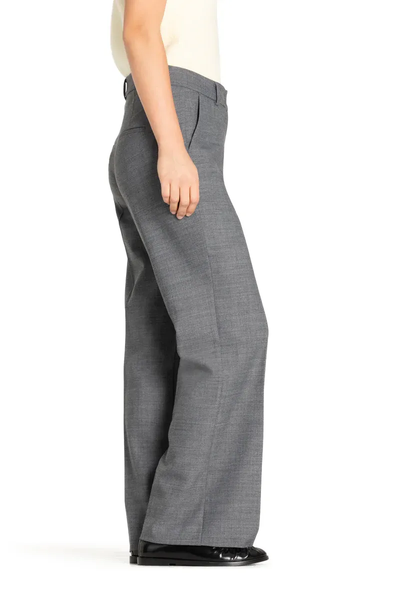 Cambio Hose “Amelie” Wide Leg Classic Grau – Bild 2
