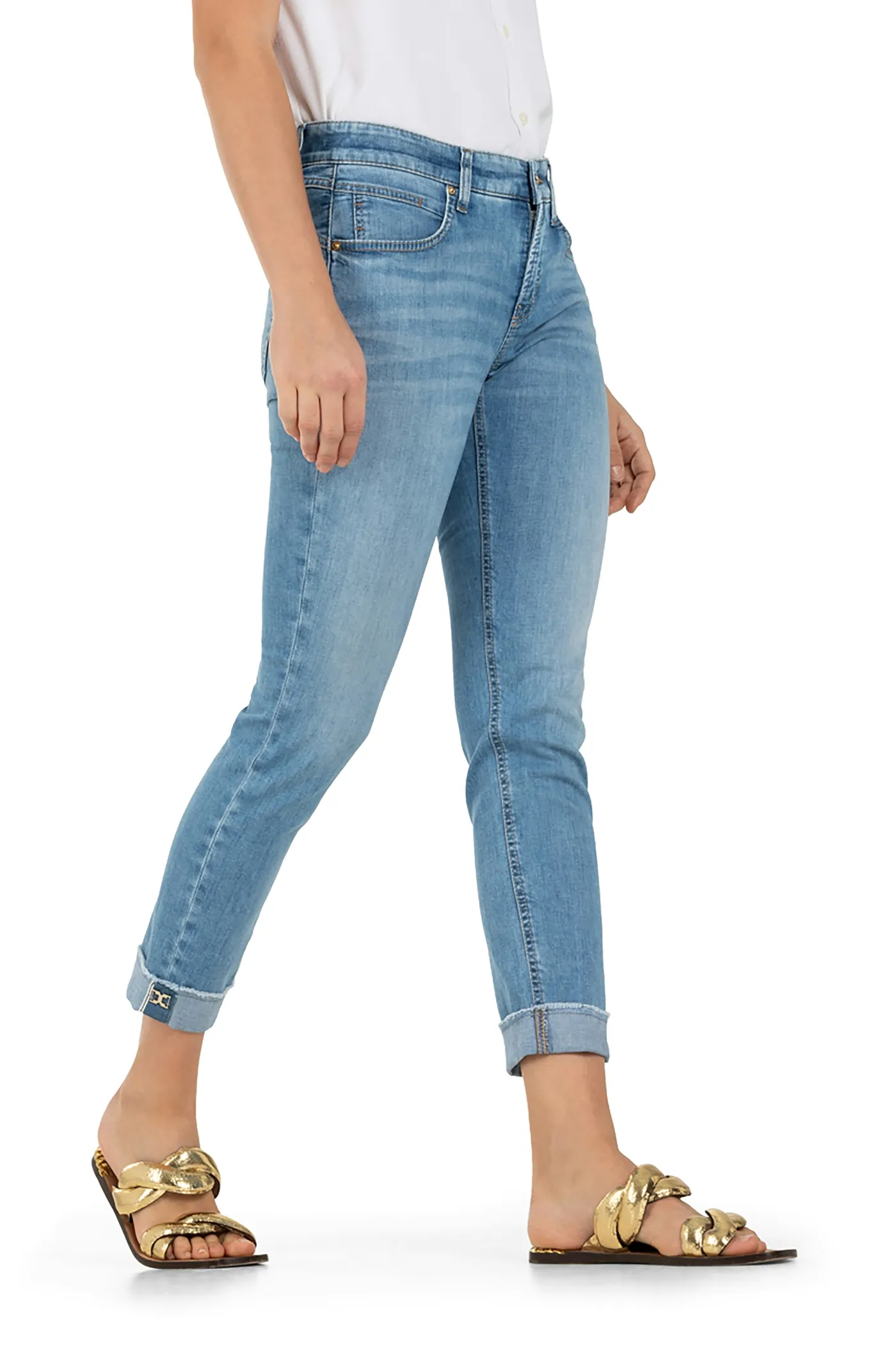 Cambio Jeans “Piper Short” Sunny Blau – Bild 4