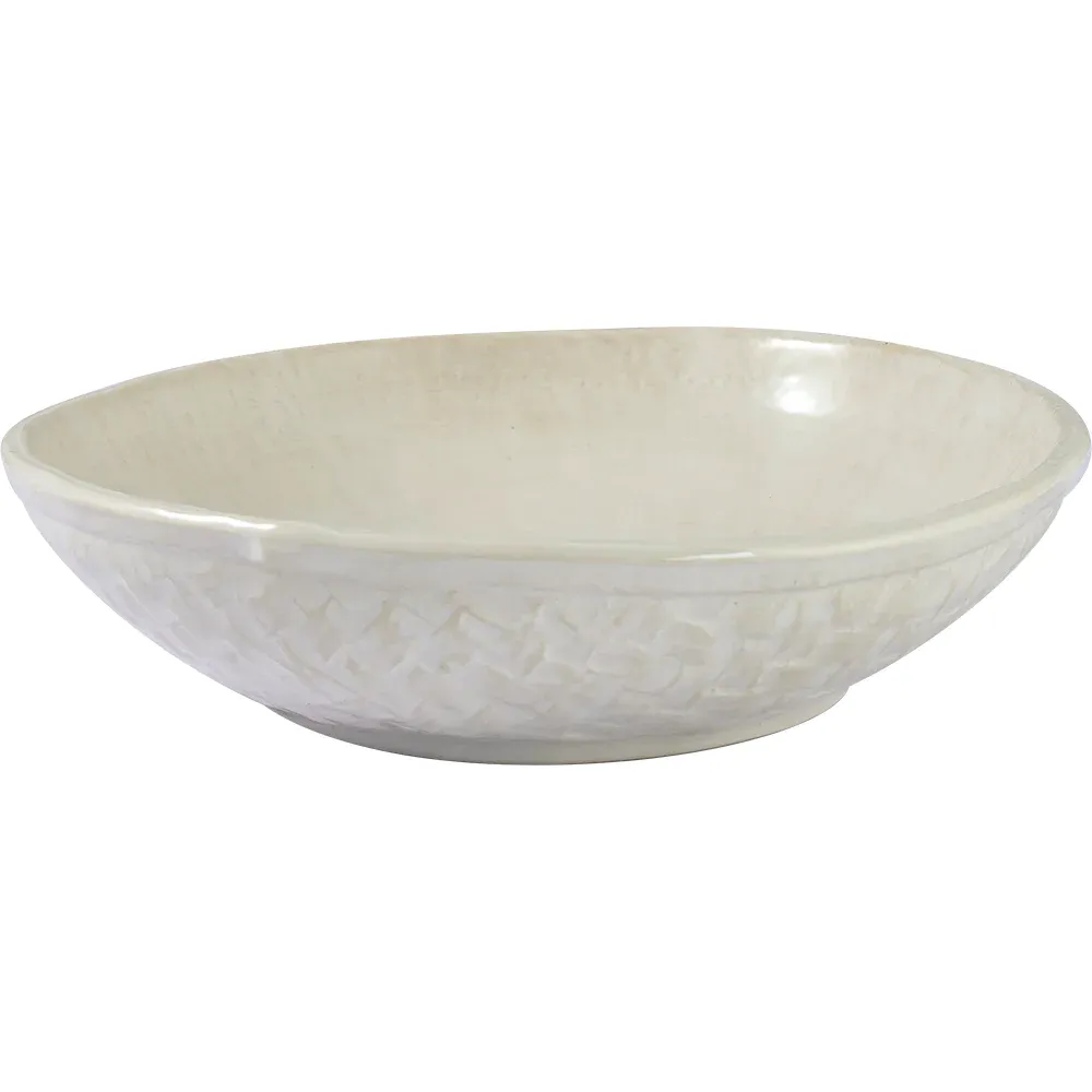 GreenGate Schüssel “Woven Off White”