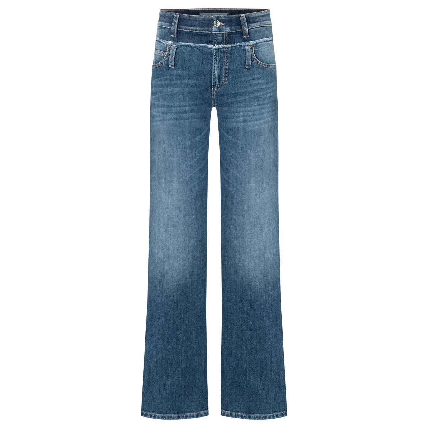 Cambio Jeans Straight “Shannen” mittelblau used