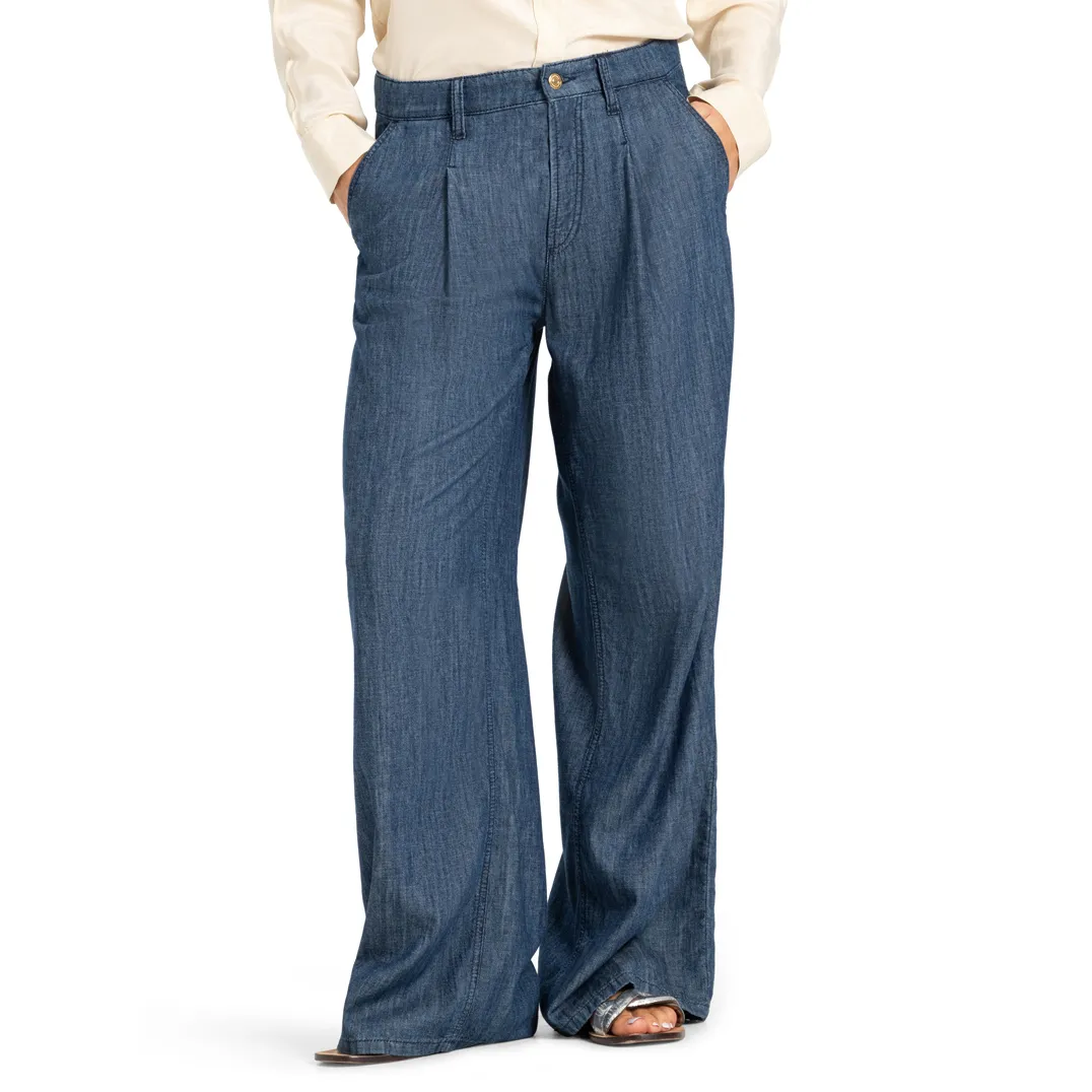 Cambio Jeans “Alina” wide leg blue