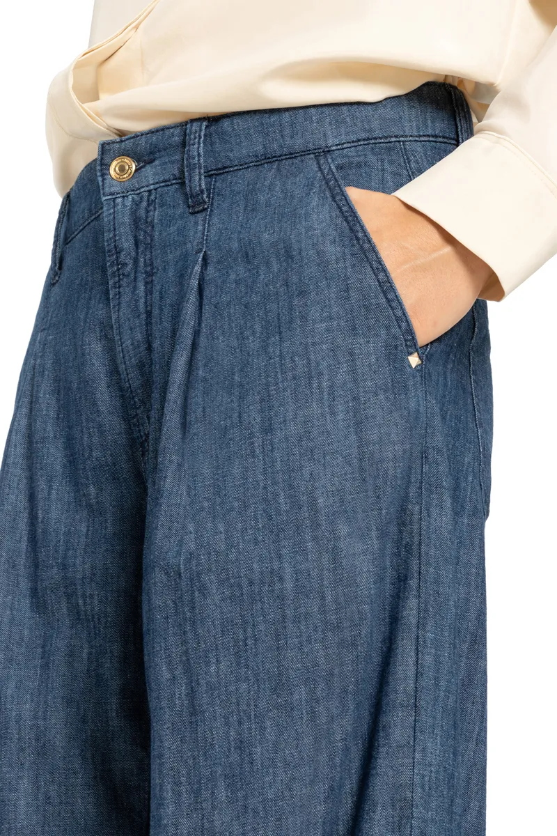 Cambio Jeans “Alina” wide leg blue – Bild 2
