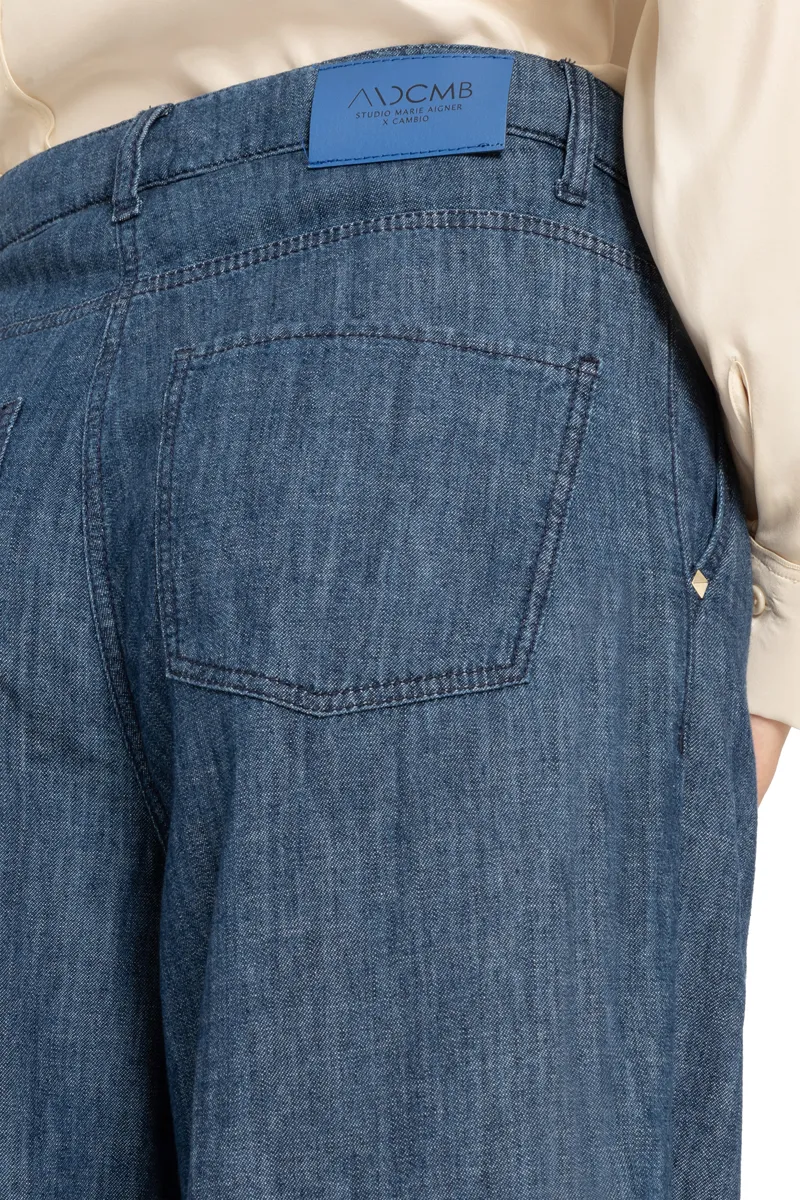 Cambio Jeans “Alina” wide leg blue – Bild 3