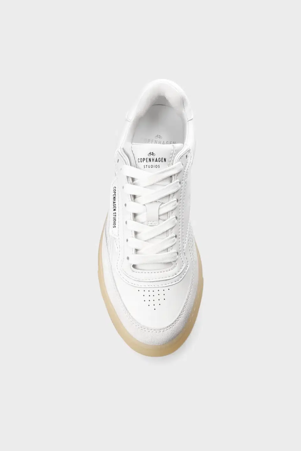 Copenhagen Studios Sneaker CPH90 Leder Mix “White Cream” – Bild 3