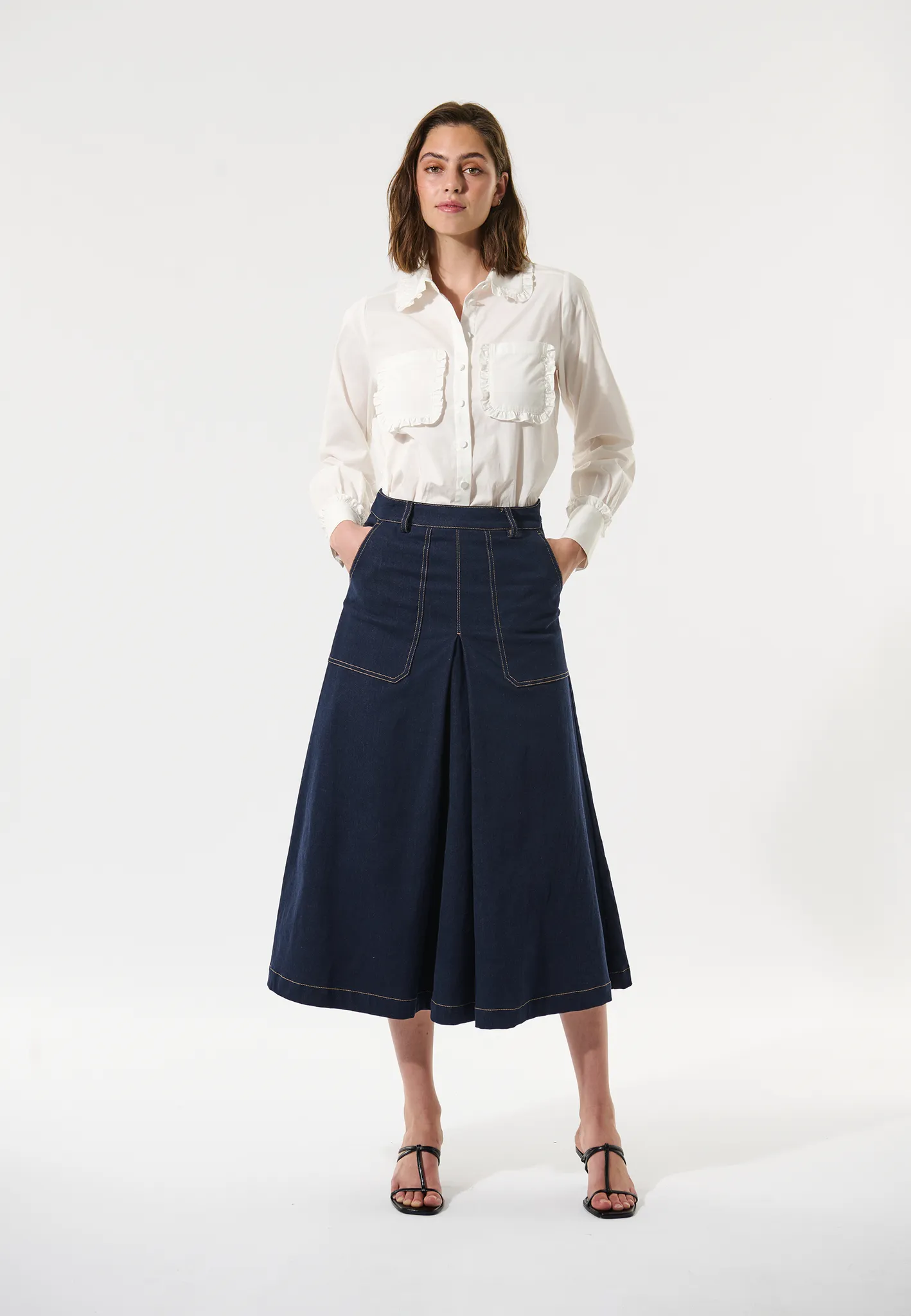 Dea Kudibal Bluse “OtilliaDEA” Weiß – Bild 5