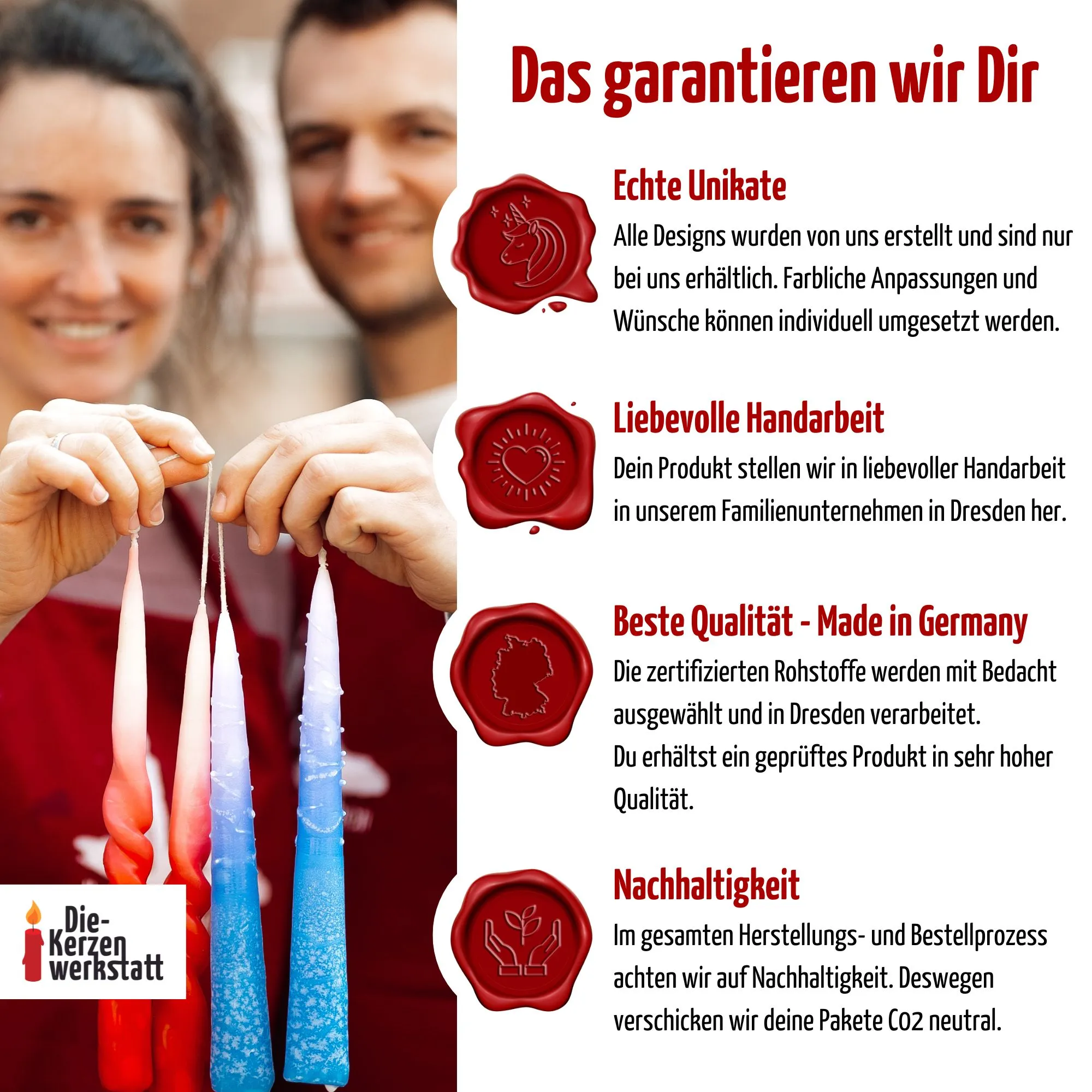 Trauerkerze Ranke | 15 – 30 cm Höhe | Personalisierte Kerze | Gedenkkerze – Bild 8