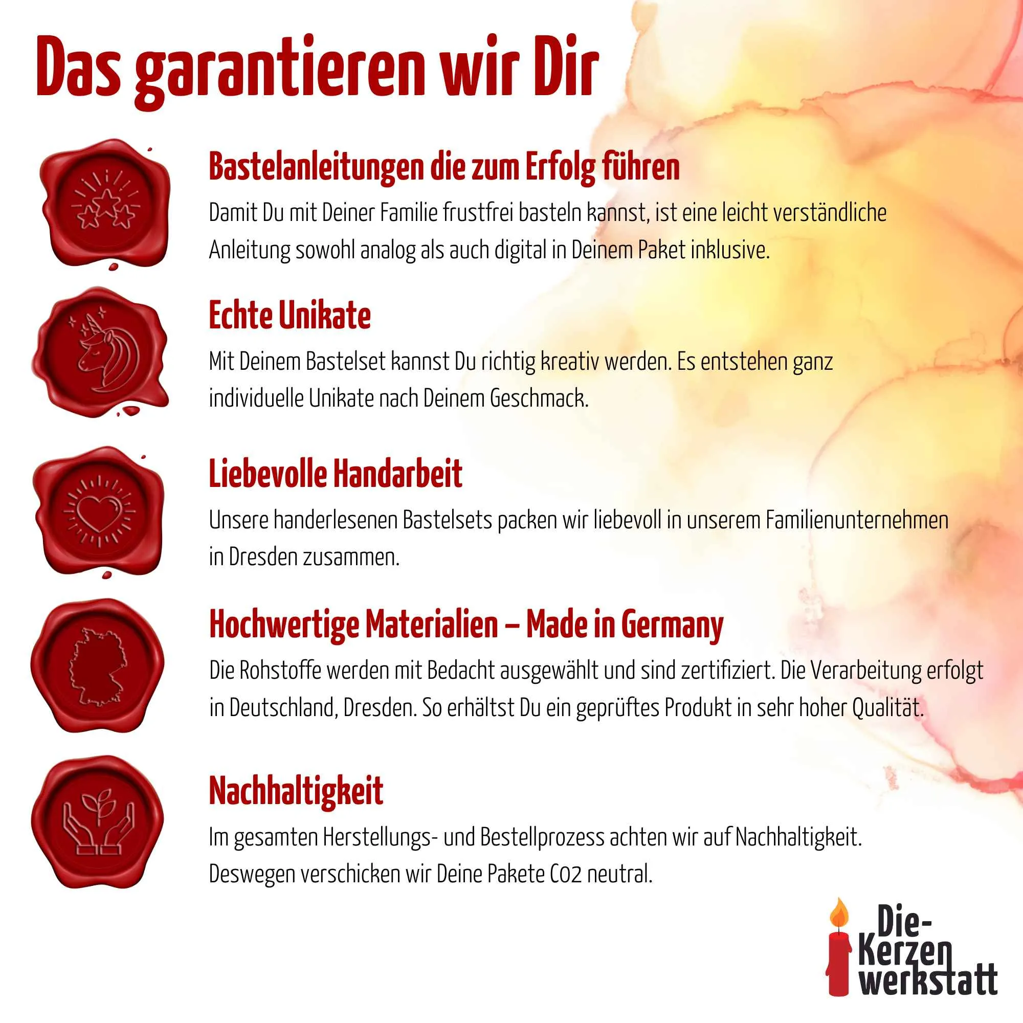 Kerzentattoos Muttertag Bunt | Kerzenfolie | Bastelset für Kerzen Thema „Muttertag“ | Geschenk | Basteln | Kerzensticker – Bild 5