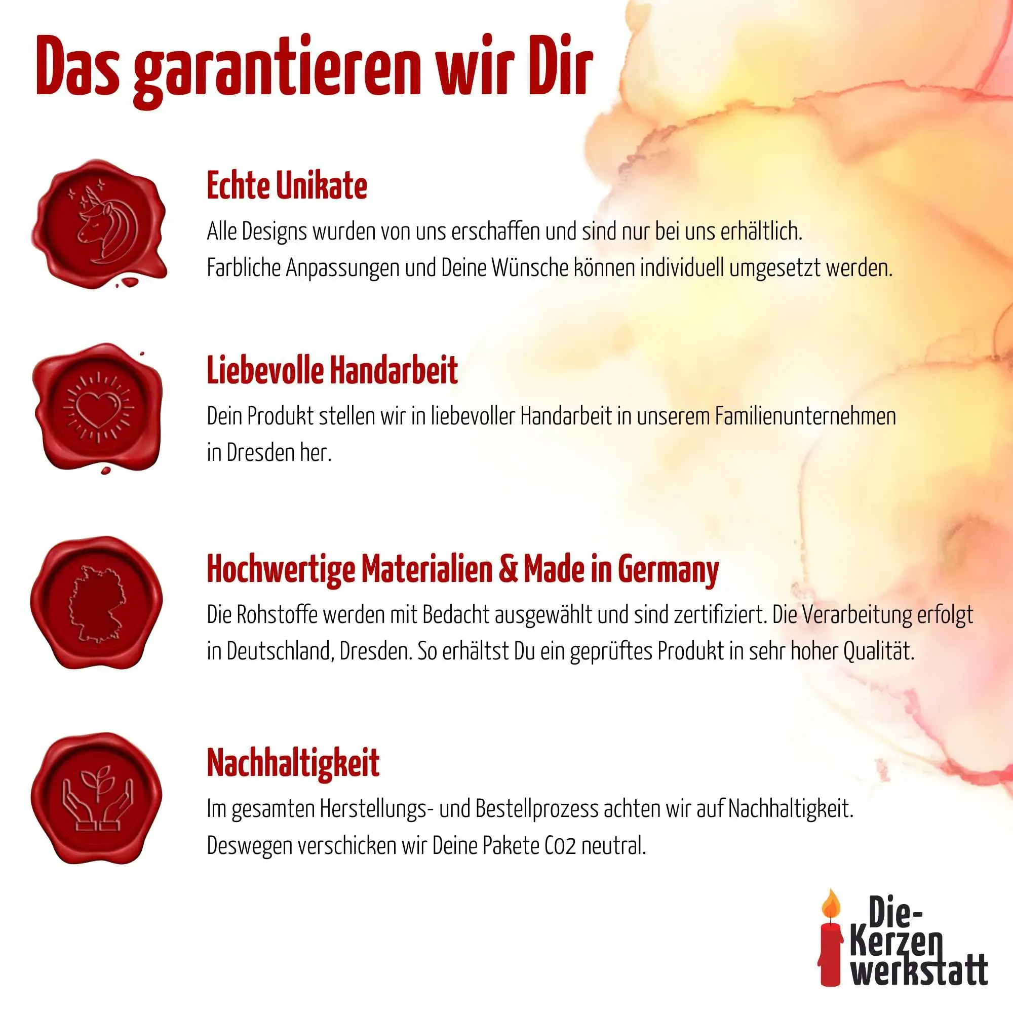 Weihnachtskerze Häuser | Personalisiert | Adventskerzen | 20 cm hoch | 7 cm Durchmesser | Weihnachten Kerzen | Advent – Bild 3