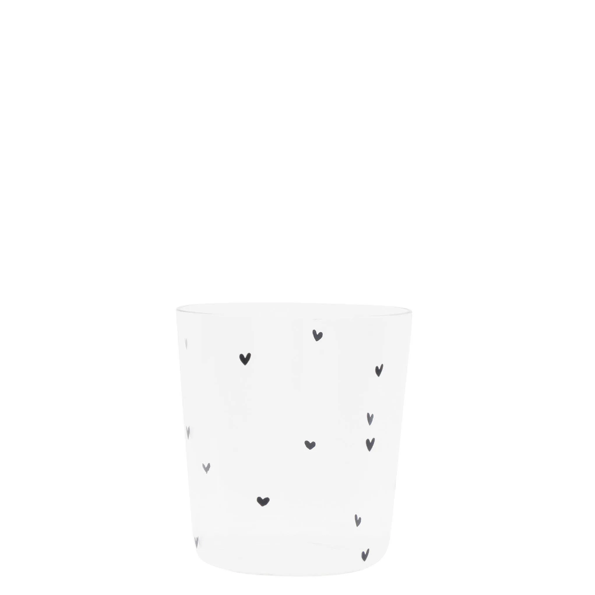 Bastion Collections Wasserglas M “Hearts all over”