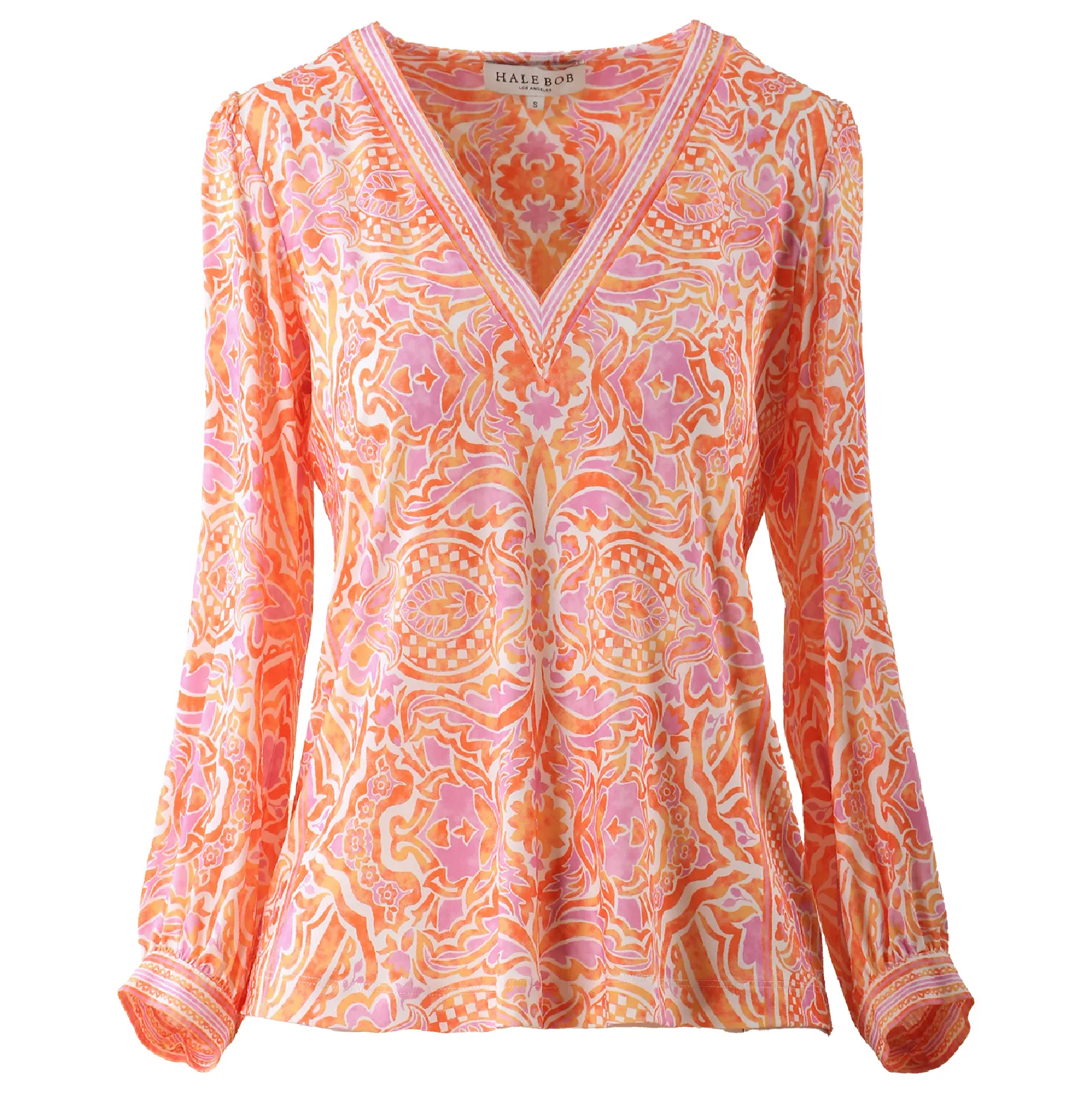 Hale Bob Jersey Langarmshirt “Orange”