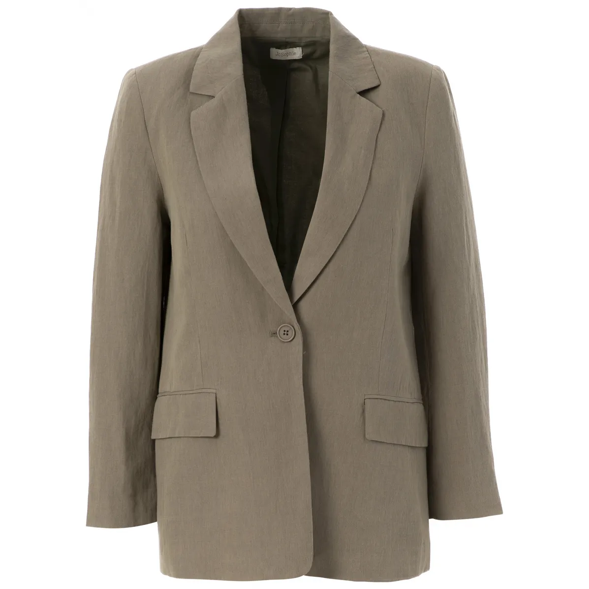 Jc Sophie Blazer Leinen “Oliv Grün”