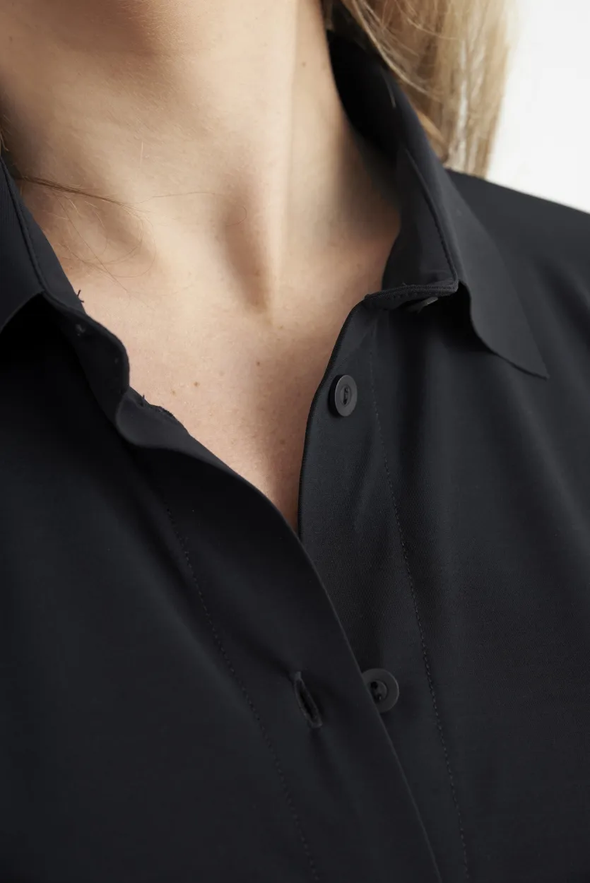 Japan TKY Bluse “Milly” Schwarz – Bild 4