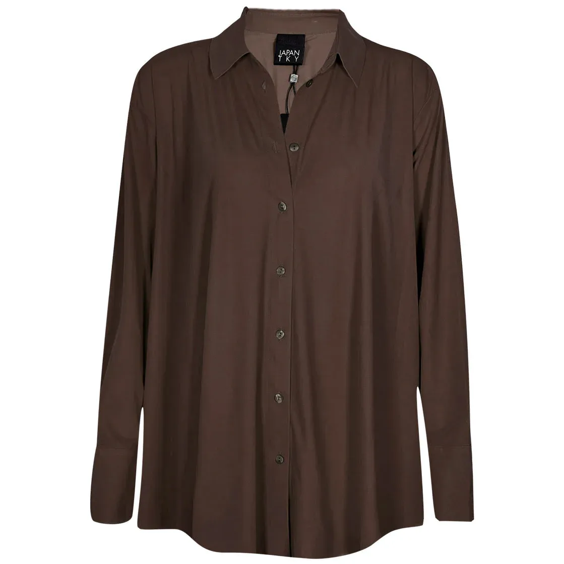 Japan TKY Bluse “Milly” Braun