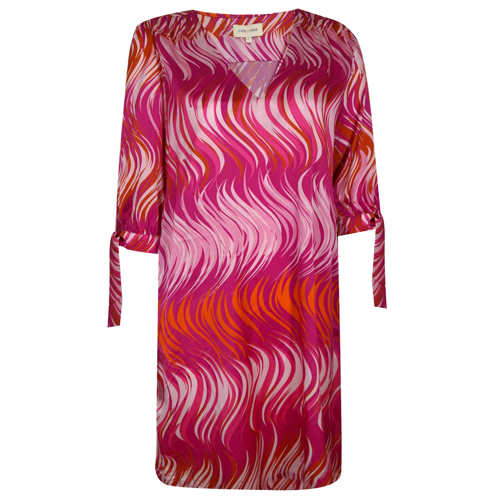 Joyce&Girls Kleid “Bettina” Wave Fuchsia