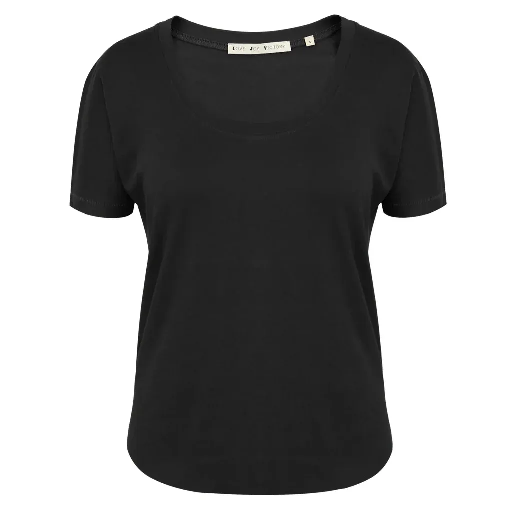 Love Joy Victory Rundhals T-Shirt “schwarz”