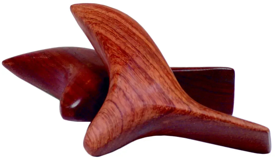 Massagebirdy aus Hartholz