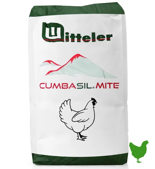 Cumbasil® Mite – Trockenbad für Hühner und anderes Geflügel
