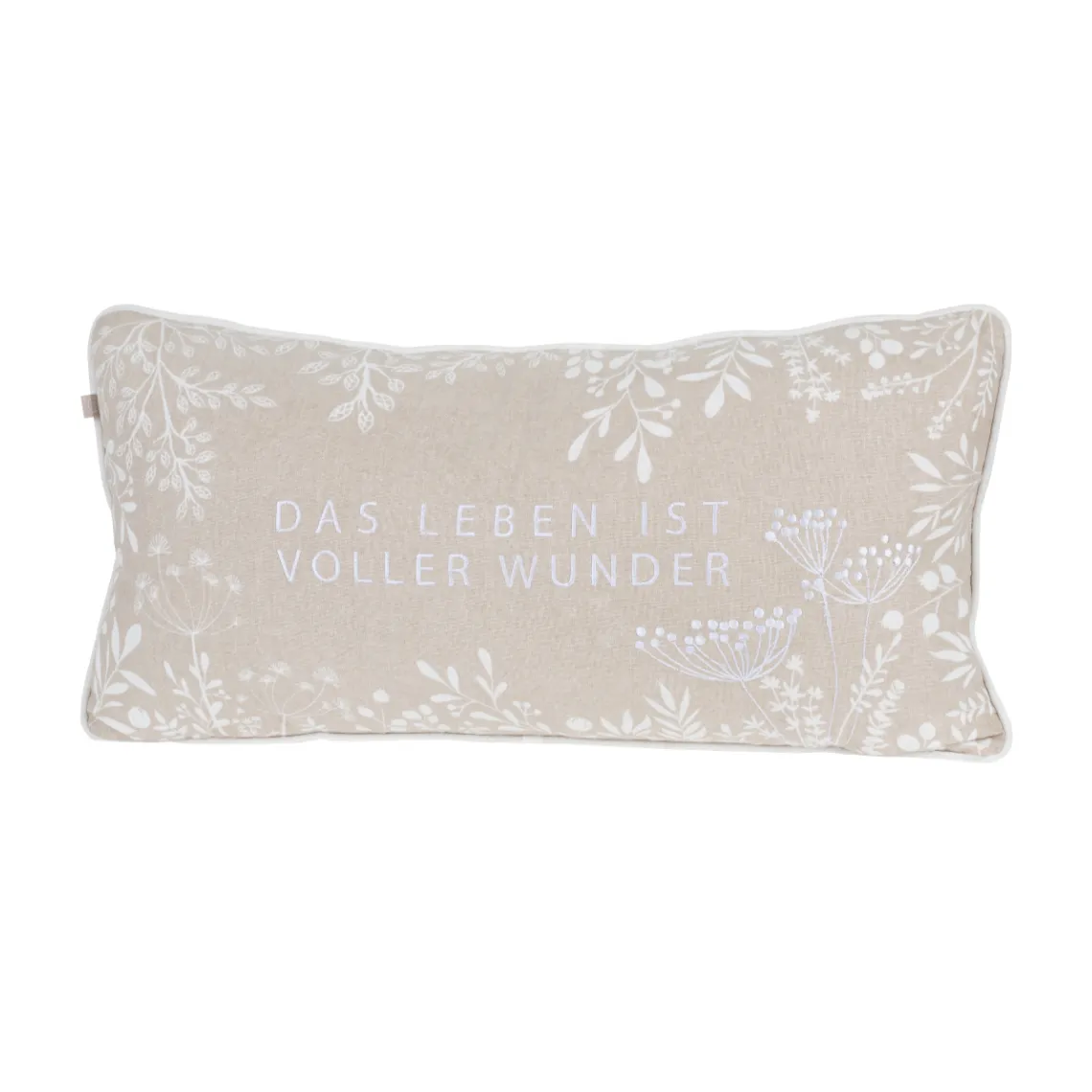 Räder Kissen “Das Leben ist voller Wunder”