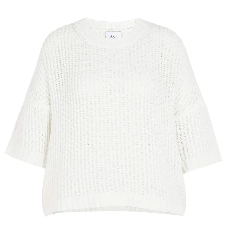 Bloom Shirt Kurzarm “Offwhite”