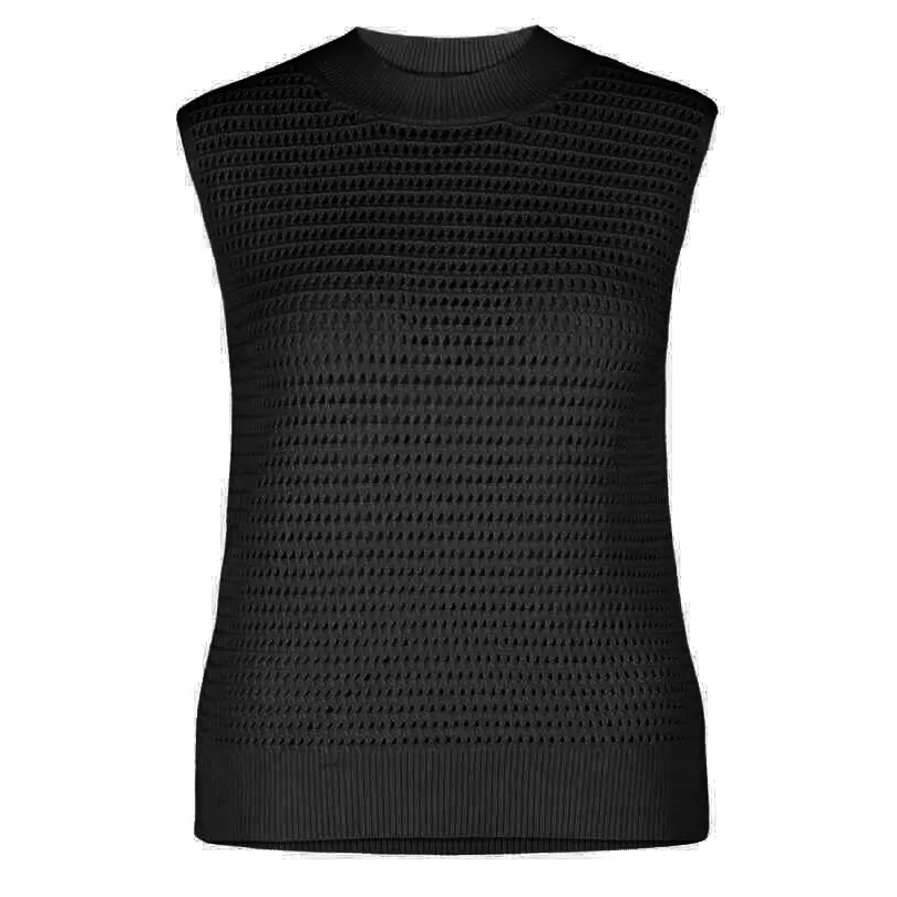 Bloom Top Crochet “schwarz”