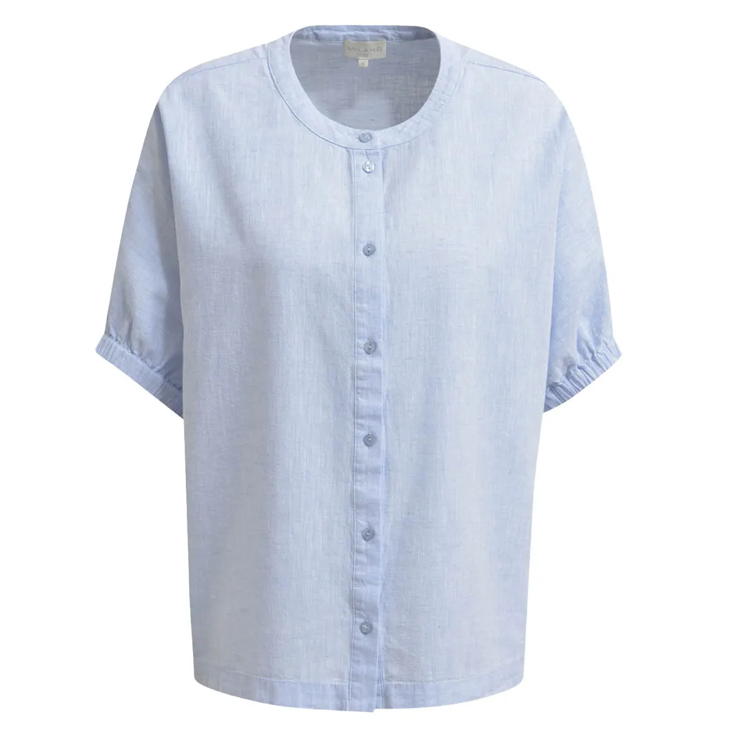 Milano Italy Bluse Kurzarm “Azur”