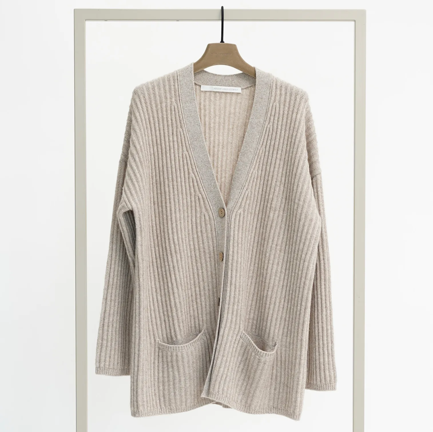 Herzen´s Angelegenheit Cardigan/Strickjacke “Mushroom”