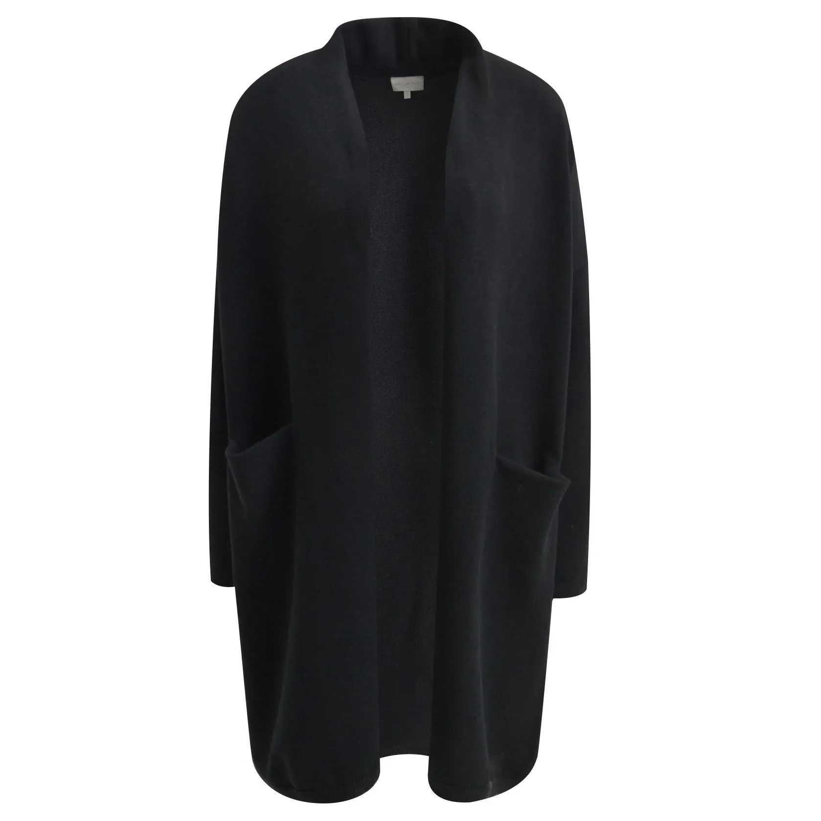 Milano Italy Maxi Strickjacke “Schwarz”