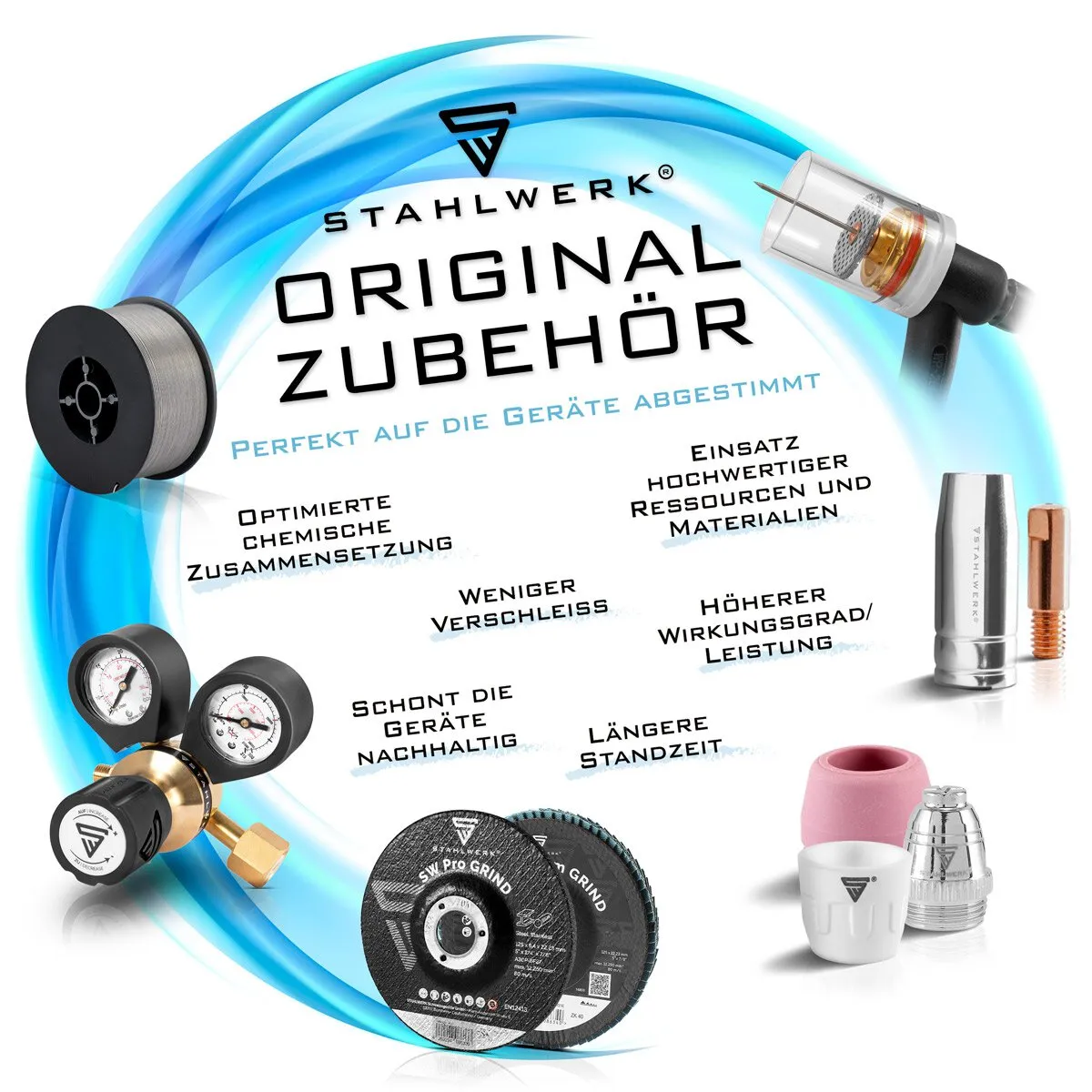 STAHLWERK P-80 Plasmazubehör Set 25 – Bild 5