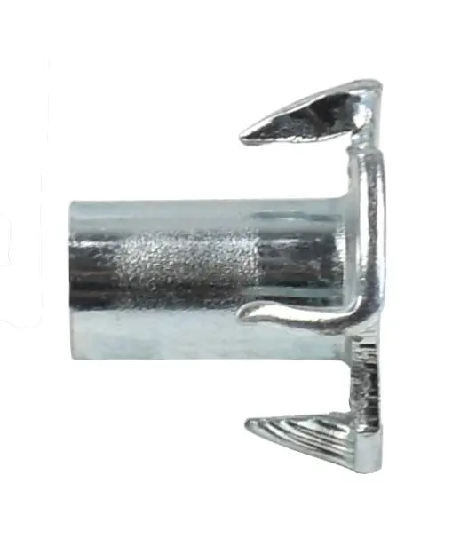 Einschlagmuttern M6 x 15mm Einschlagmutter Verzinkter mit 4 Einschlagspitzen – Bild 4