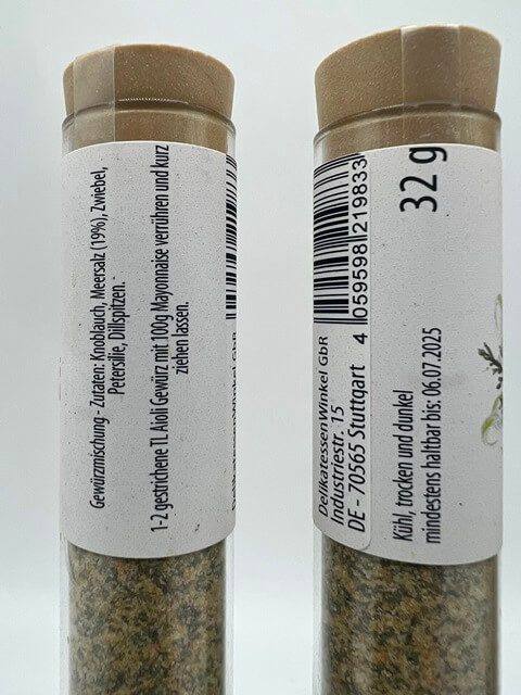 Aioli Dip DeWi – 32g – Bild 3