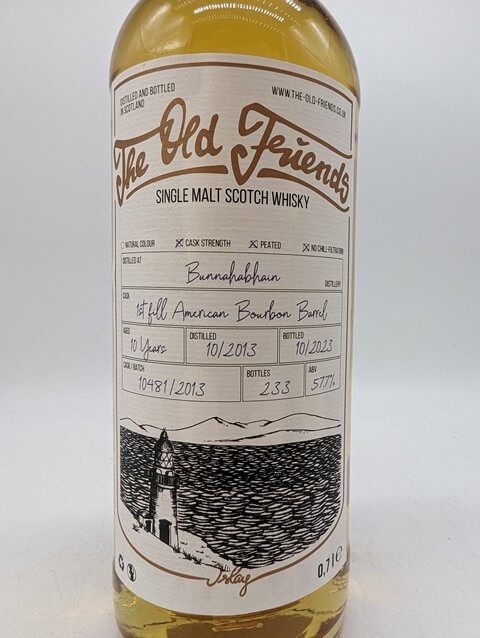 Bunnahabhain Staoisha 2013 The Old Friends – 57,7% – Bild 2