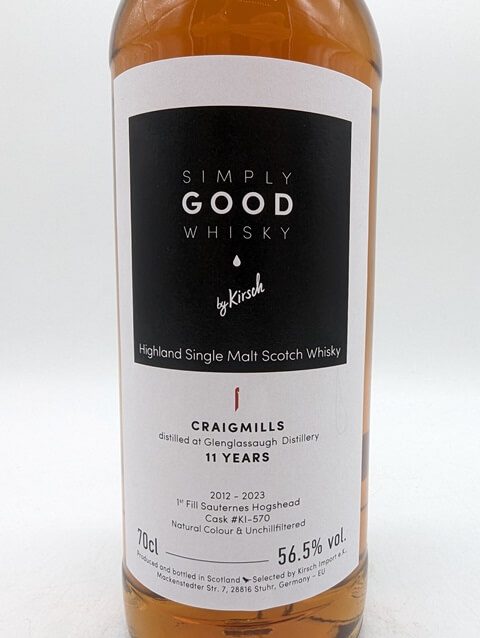 Glenglassaugh 2012 Simply Good – 56,5% – Bild 2