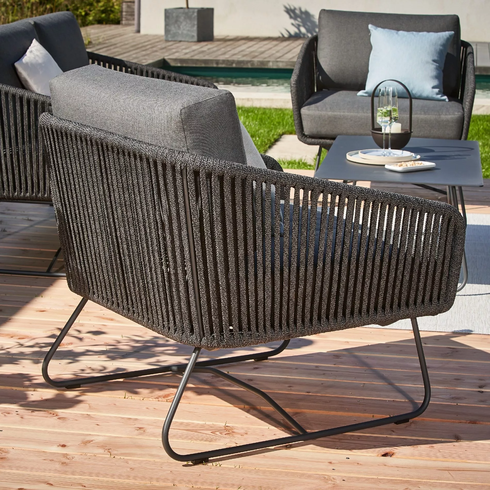 CASA DOMA Ribera Loungesessel mit Kufen – Bild 9
