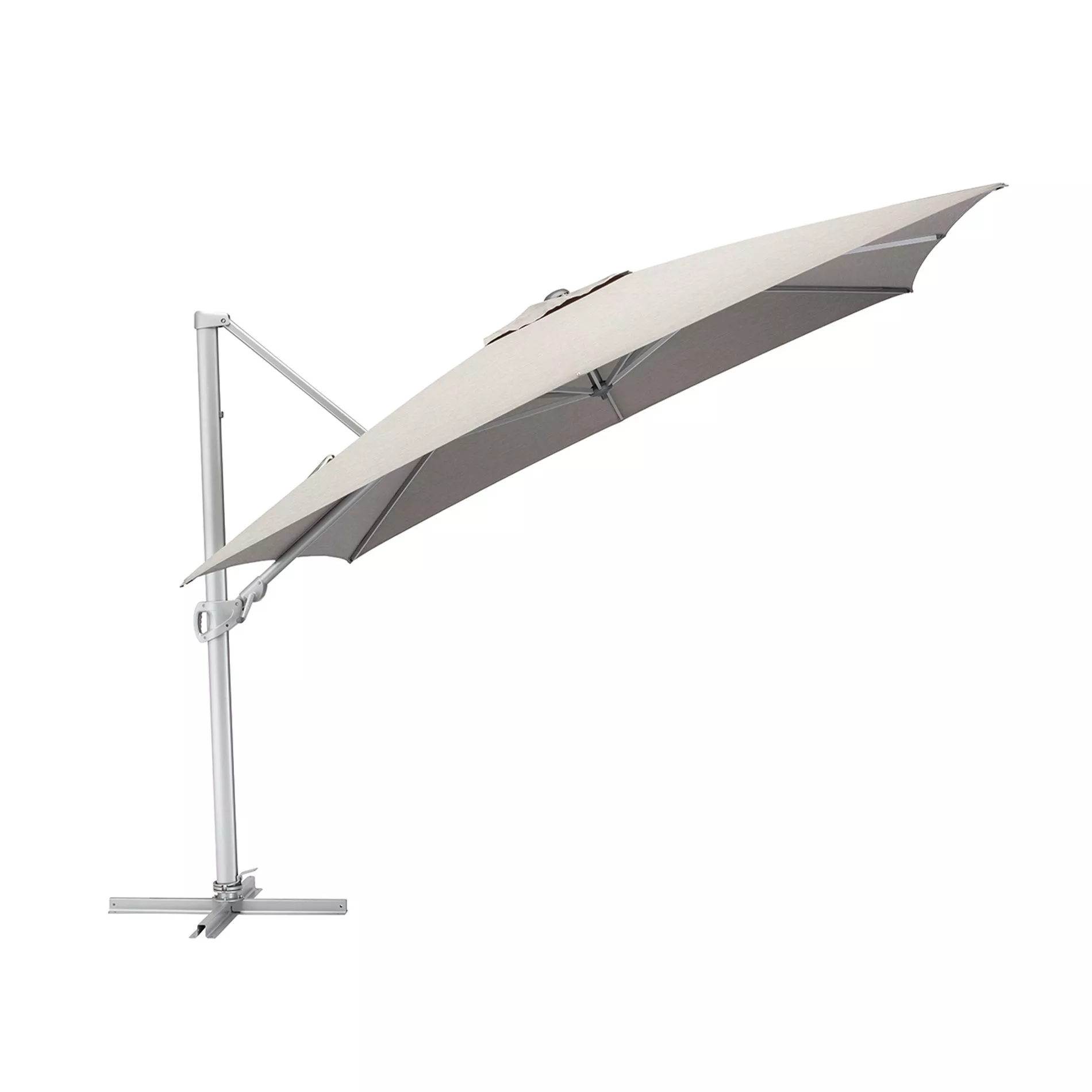 Kettler Easy Turn Sonnenschirm, Ampelschirm, 300×300 cm oder Ø 330 cm